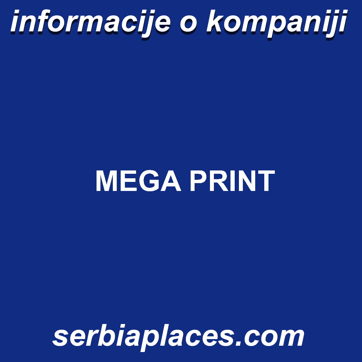 MEGA PRINT