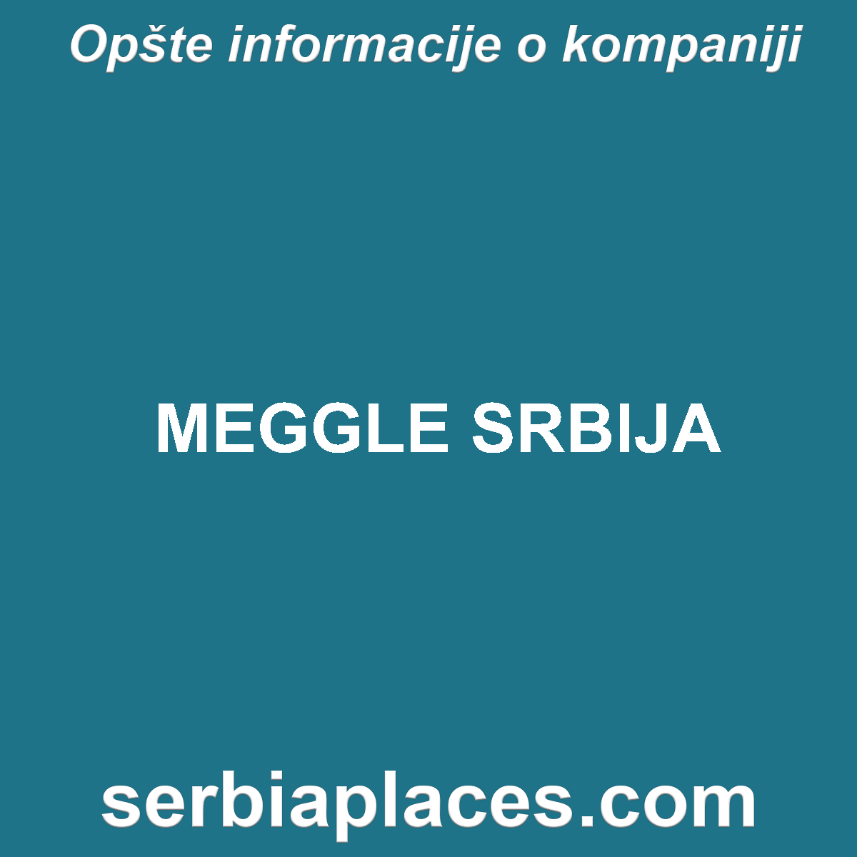 MEGGLE SRBIJA