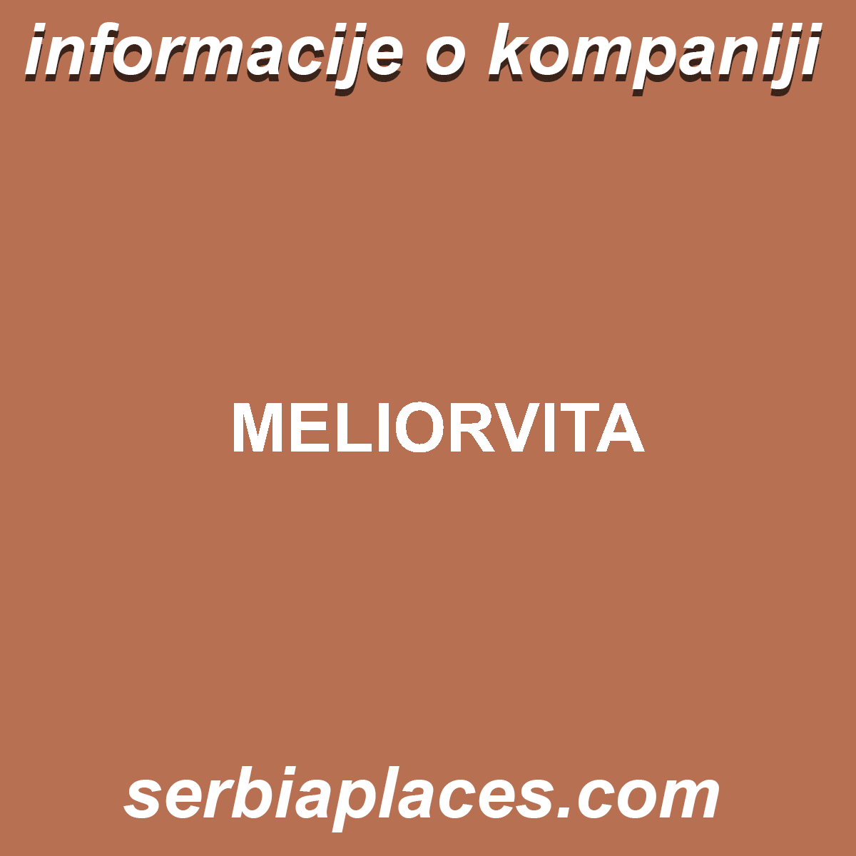 MELIORVITA