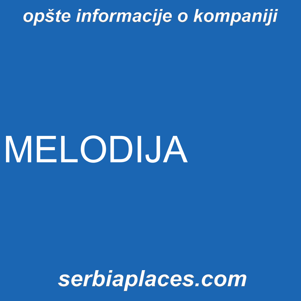 MELODIJA