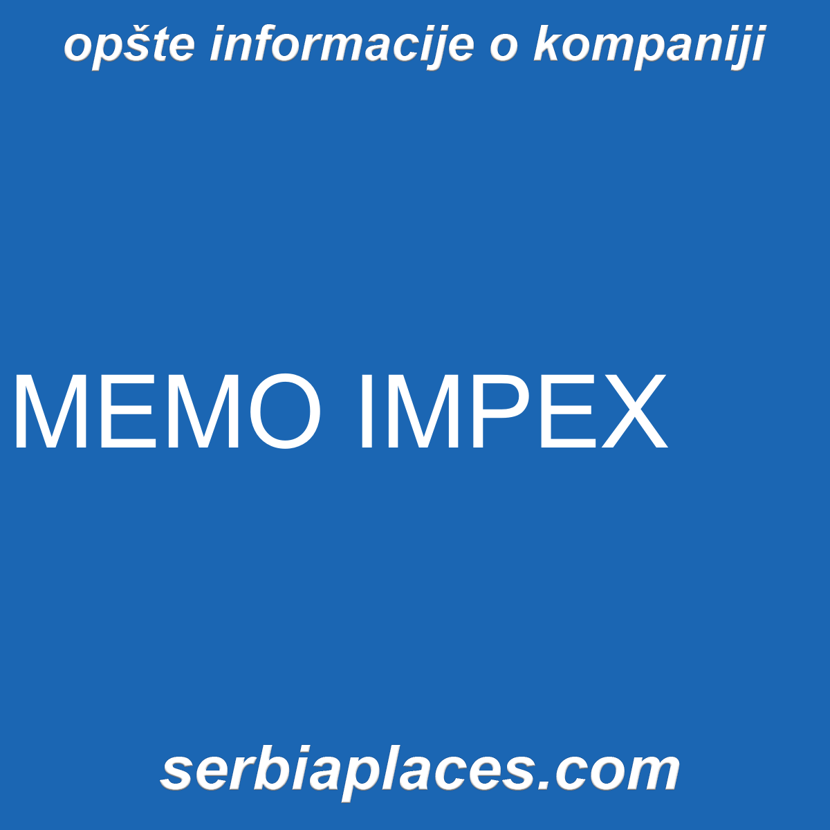 MEMO IMPEX