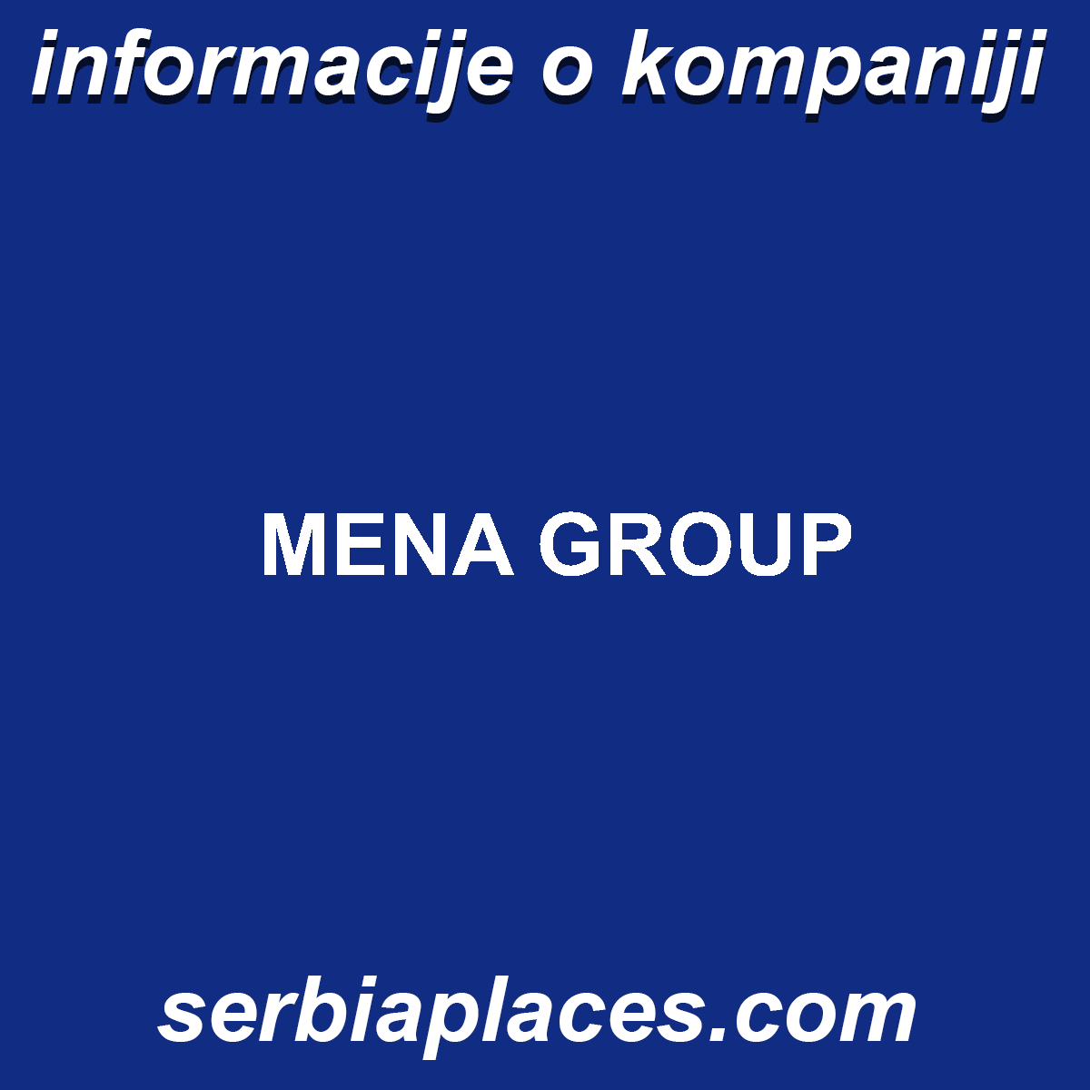 MENA GROUP