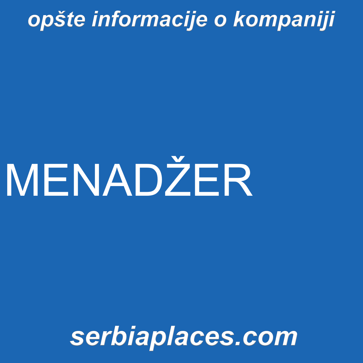 MENADŽER