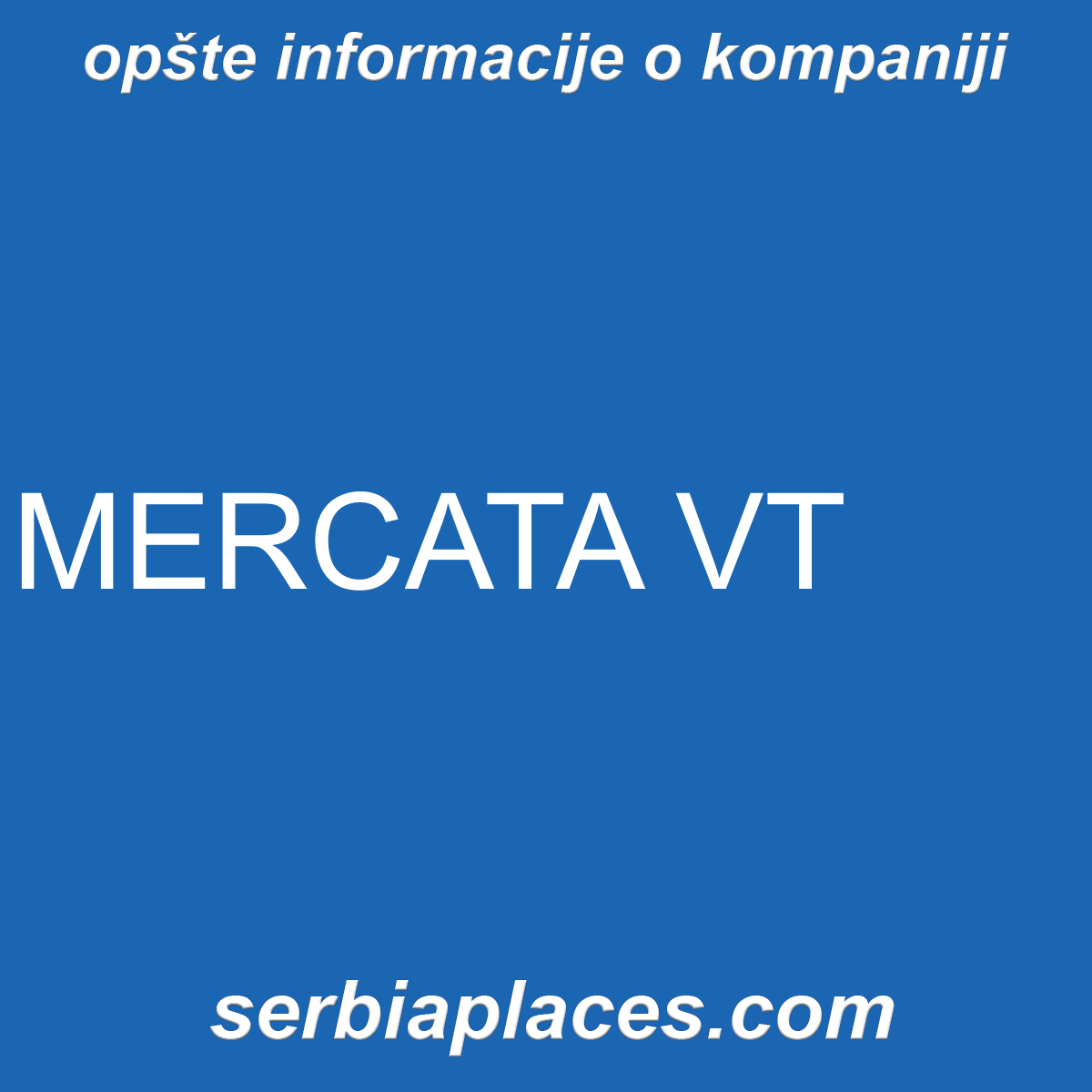 MERCATA VT