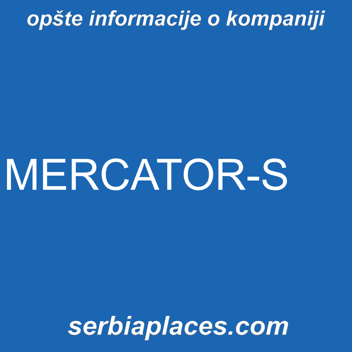 MERCATOR-S