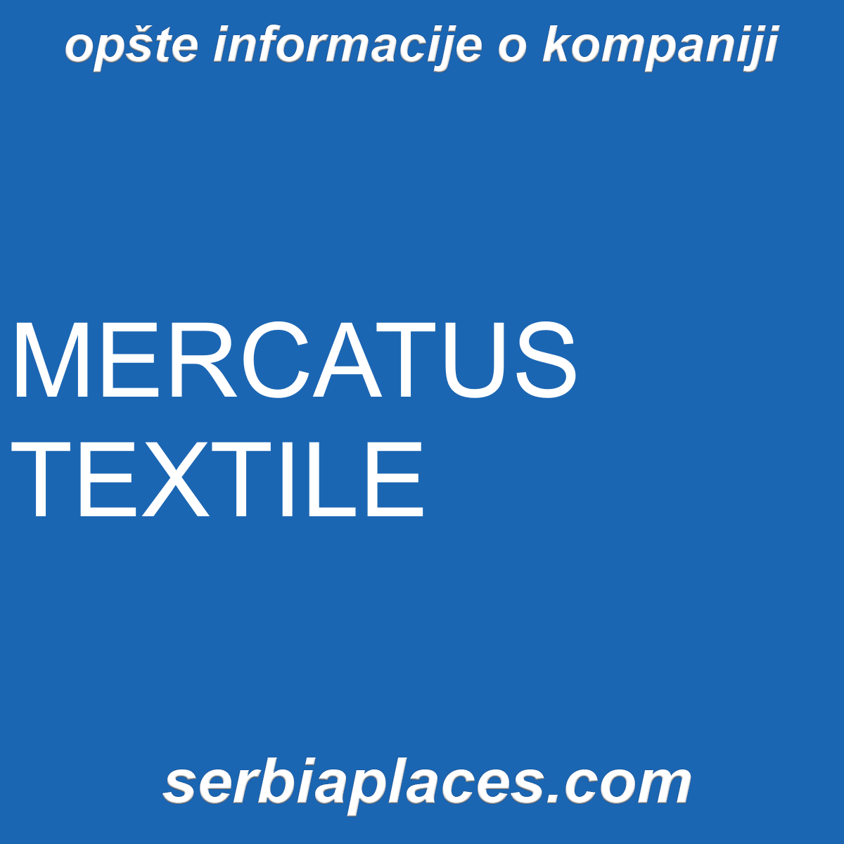 MERCATUS TEXTILE