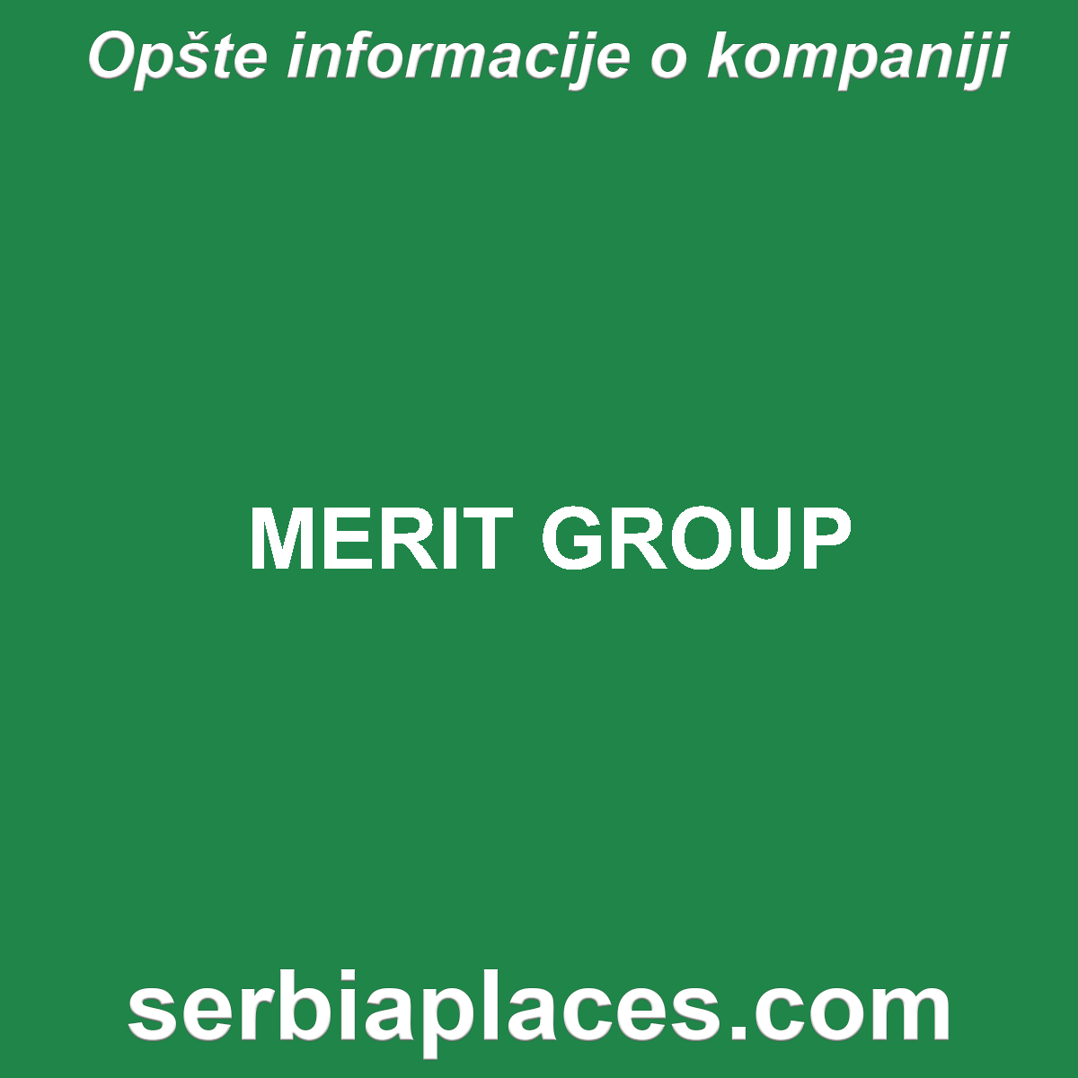 MERIT GROUP