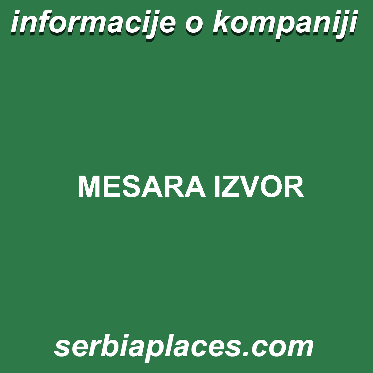 MESARA IZVOR