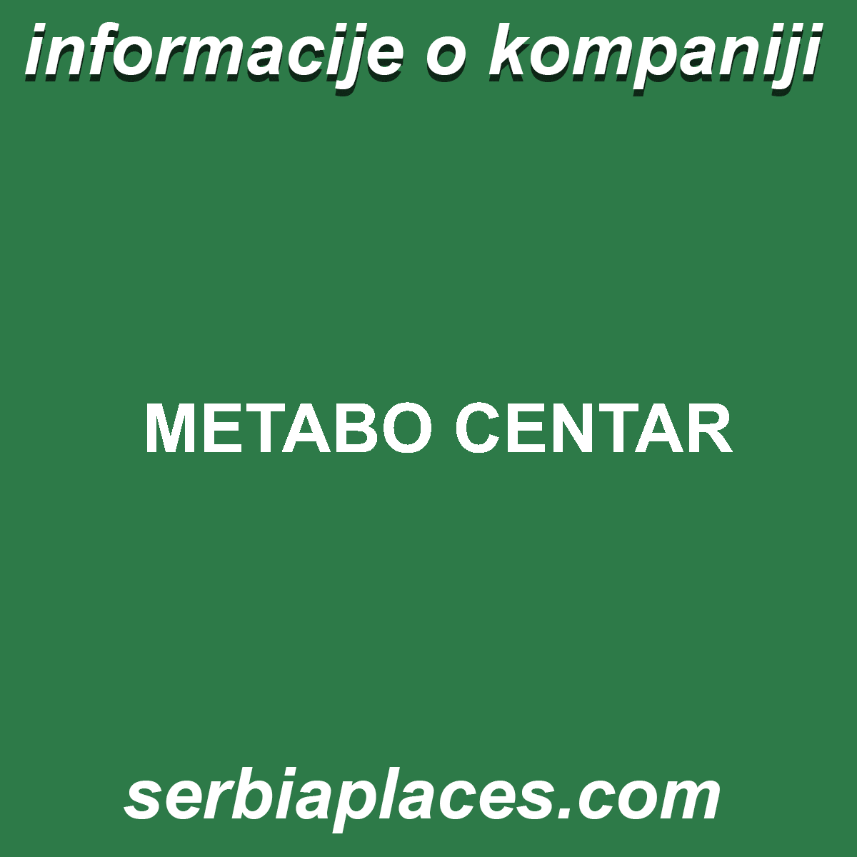 METABO CENTAR
