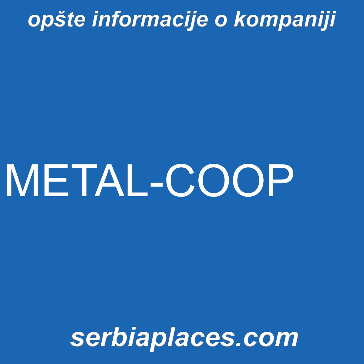 METAL-COOP
