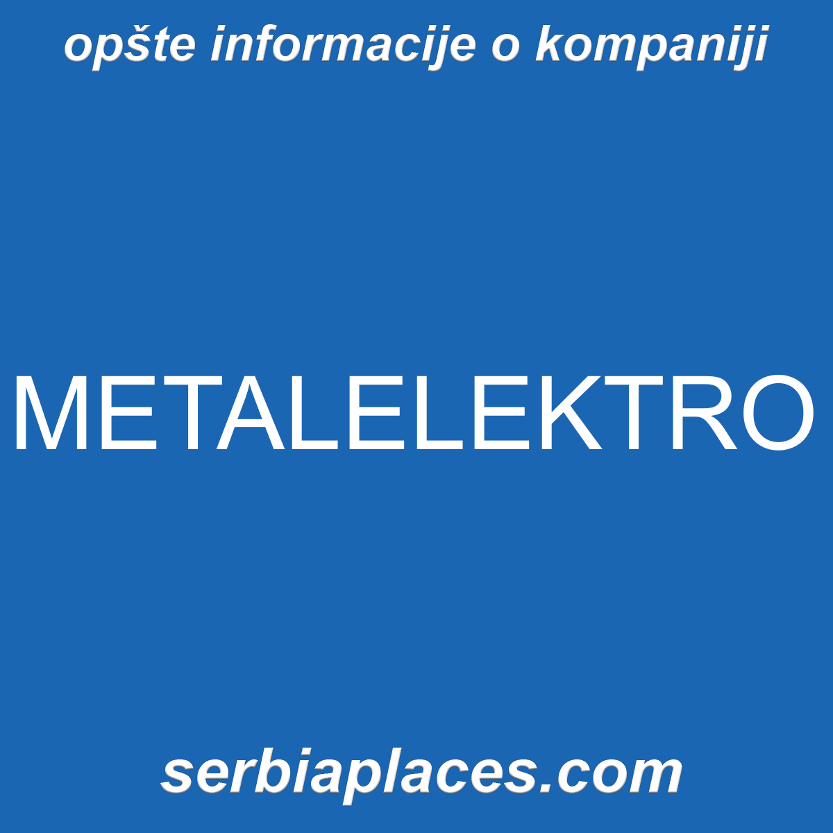 METALELEKTRO