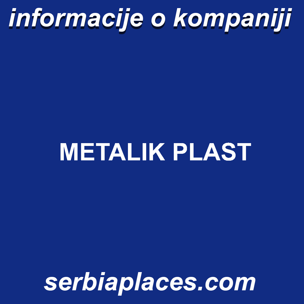 METALIK PLAST