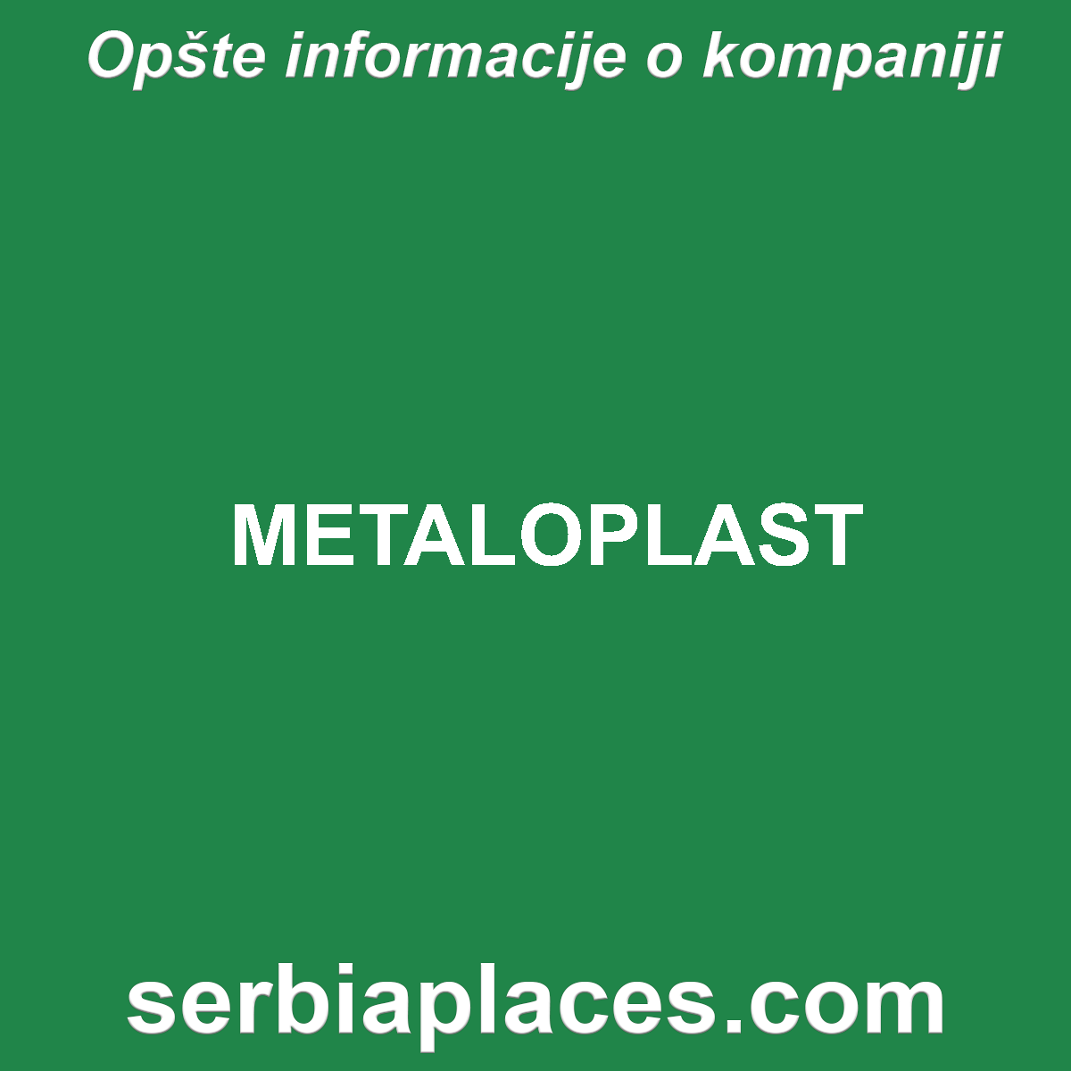METALOPLAST