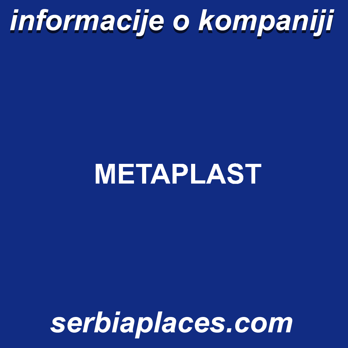 METAPLAST