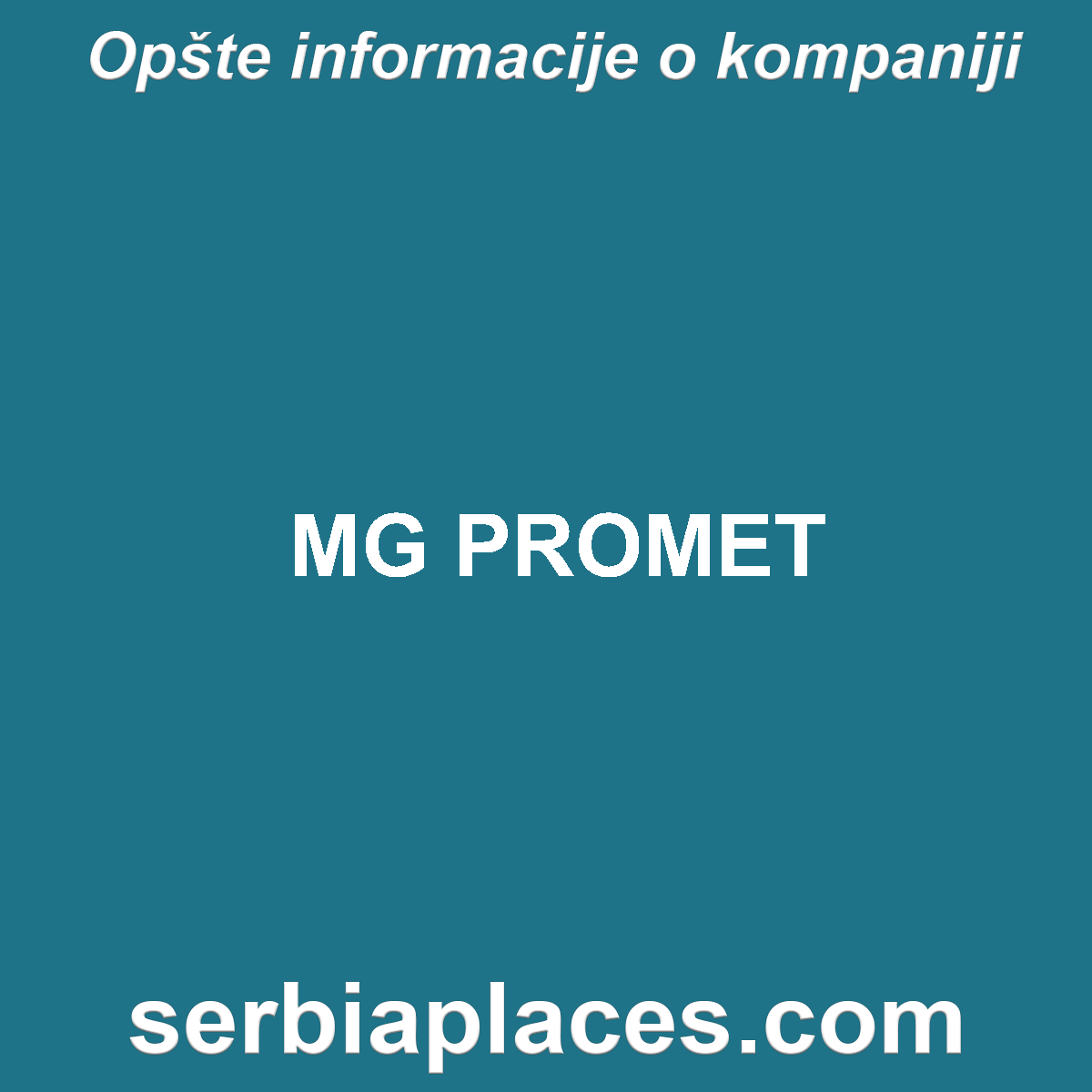 MG PROMET