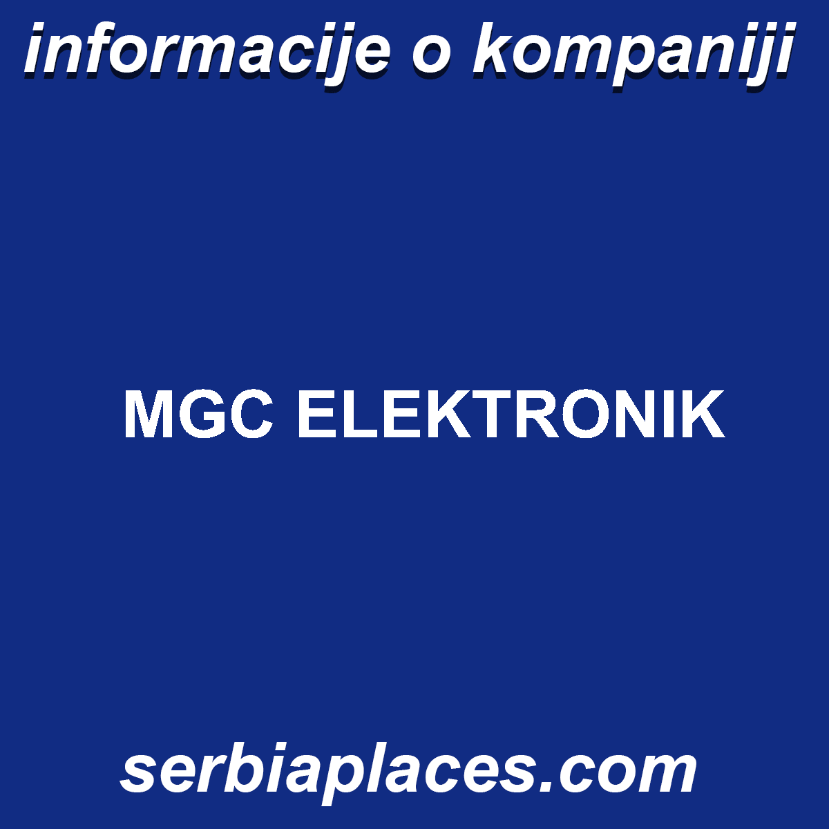 MGC ELEKTRONIK