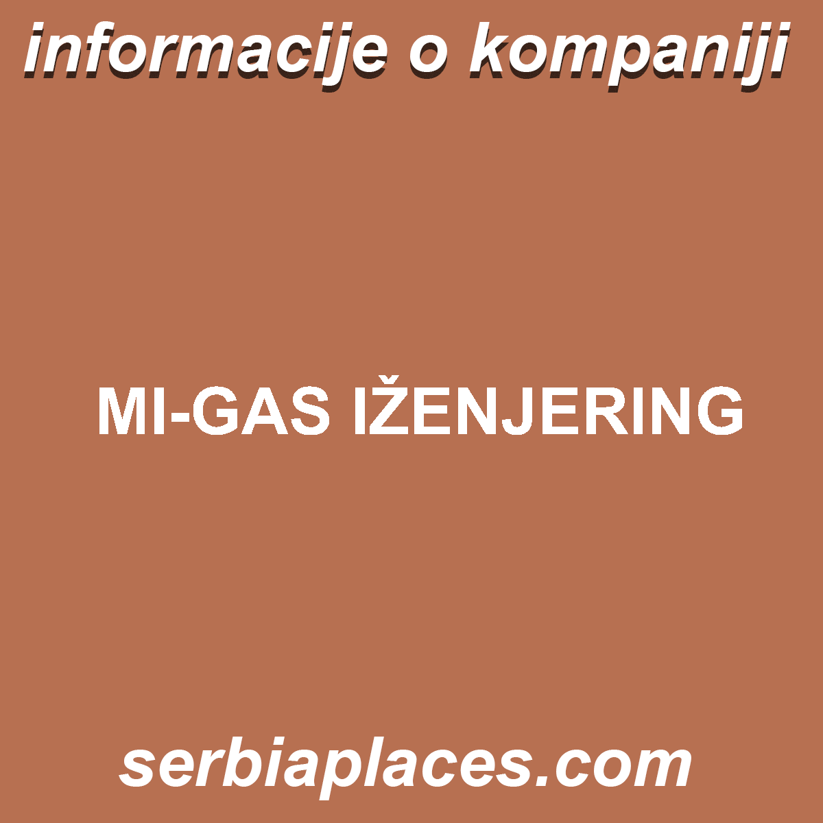MI-GAS IŽENJERING