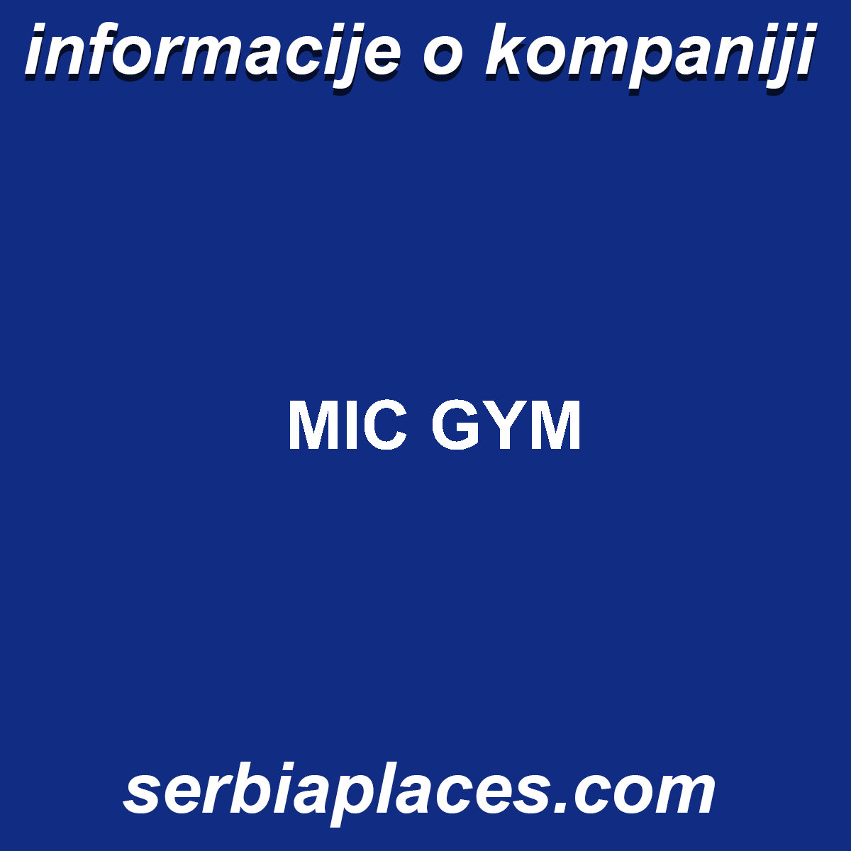 MIC GYM