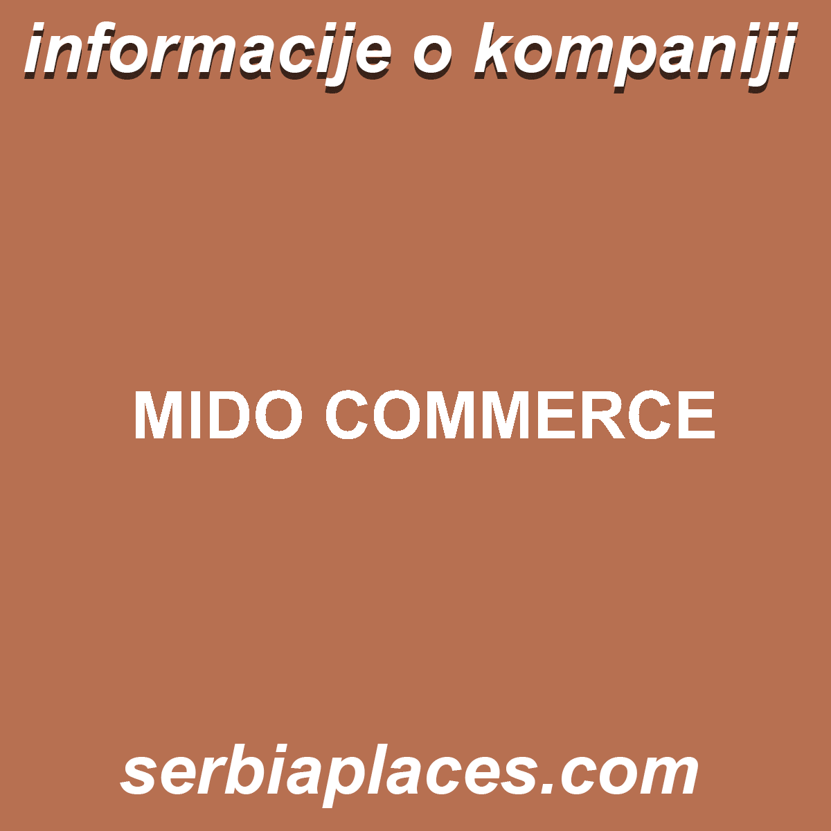MIDO COMMERCE
