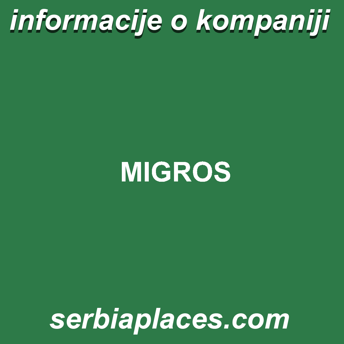 MIGROS