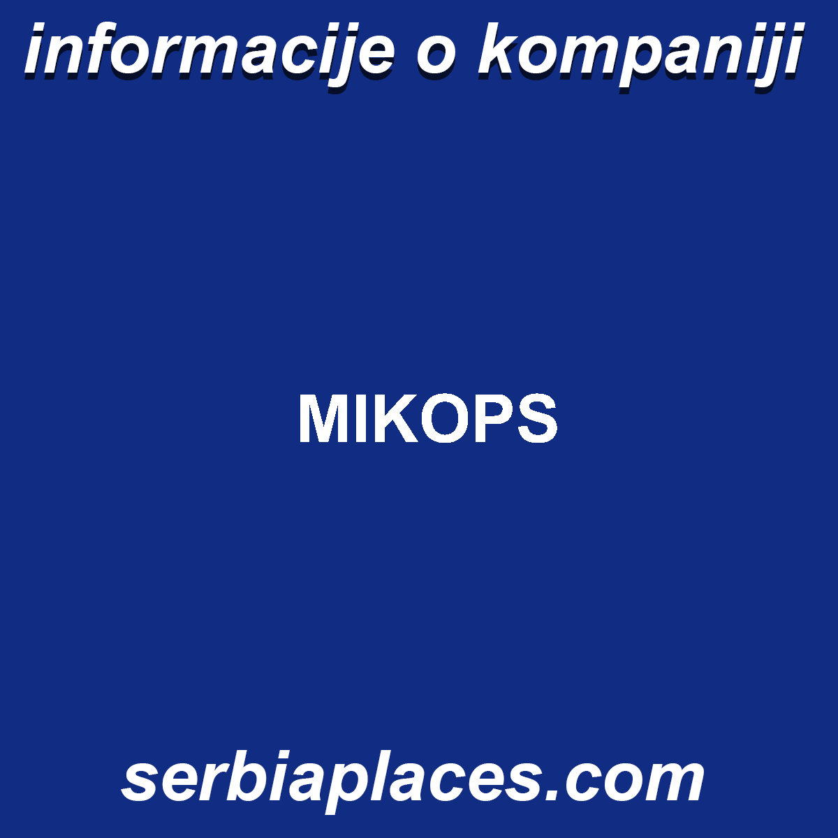 MIKOPS