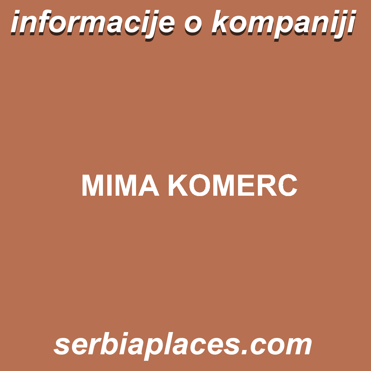 MIMA KOMERC