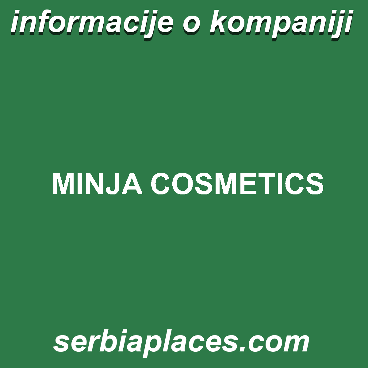 MINJA COSMETICS