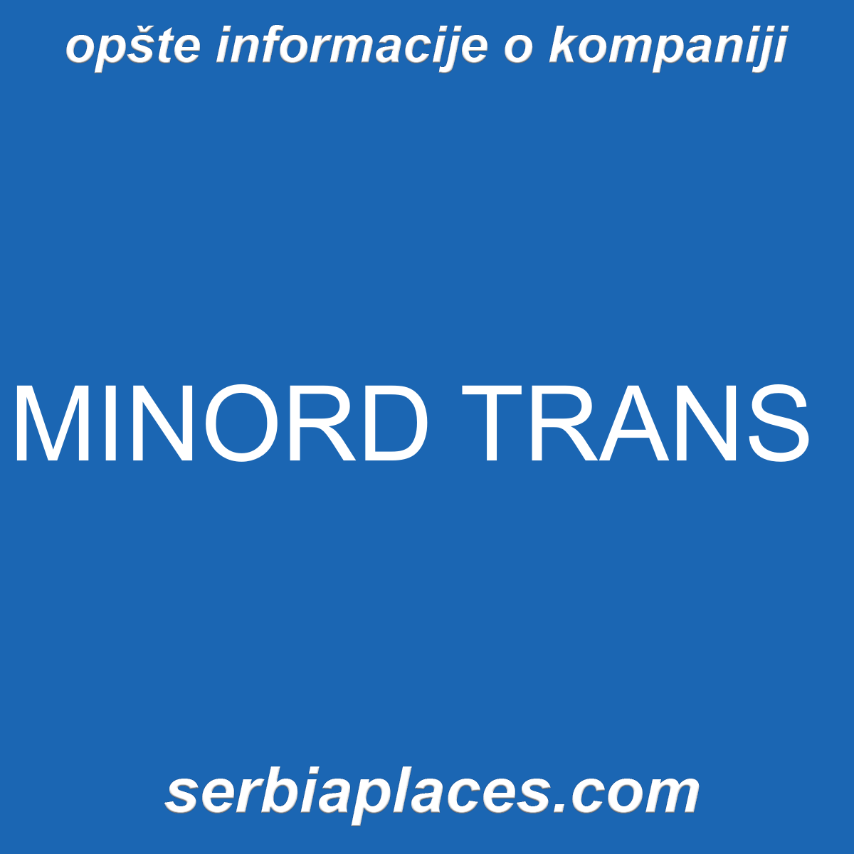 MINORD TRANS