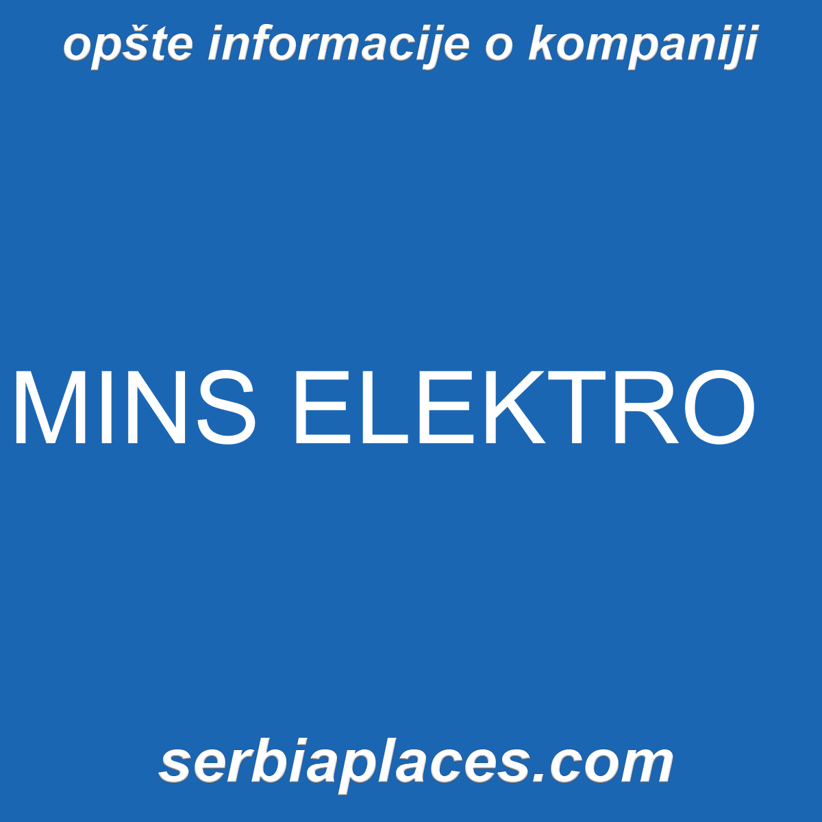 MINS ELEKTRO