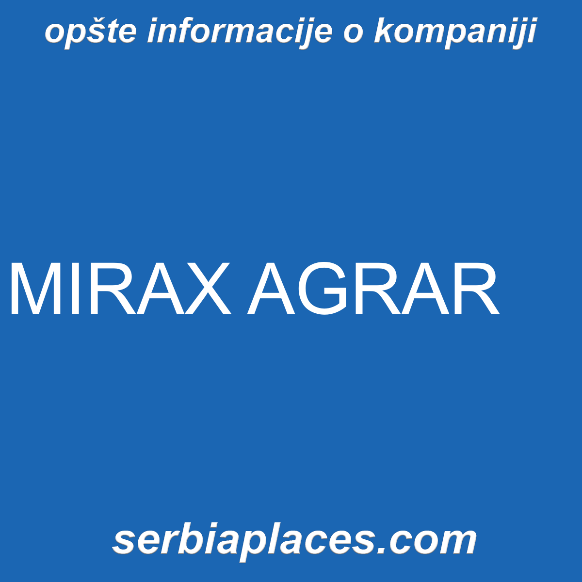 MIRAX AGRAR