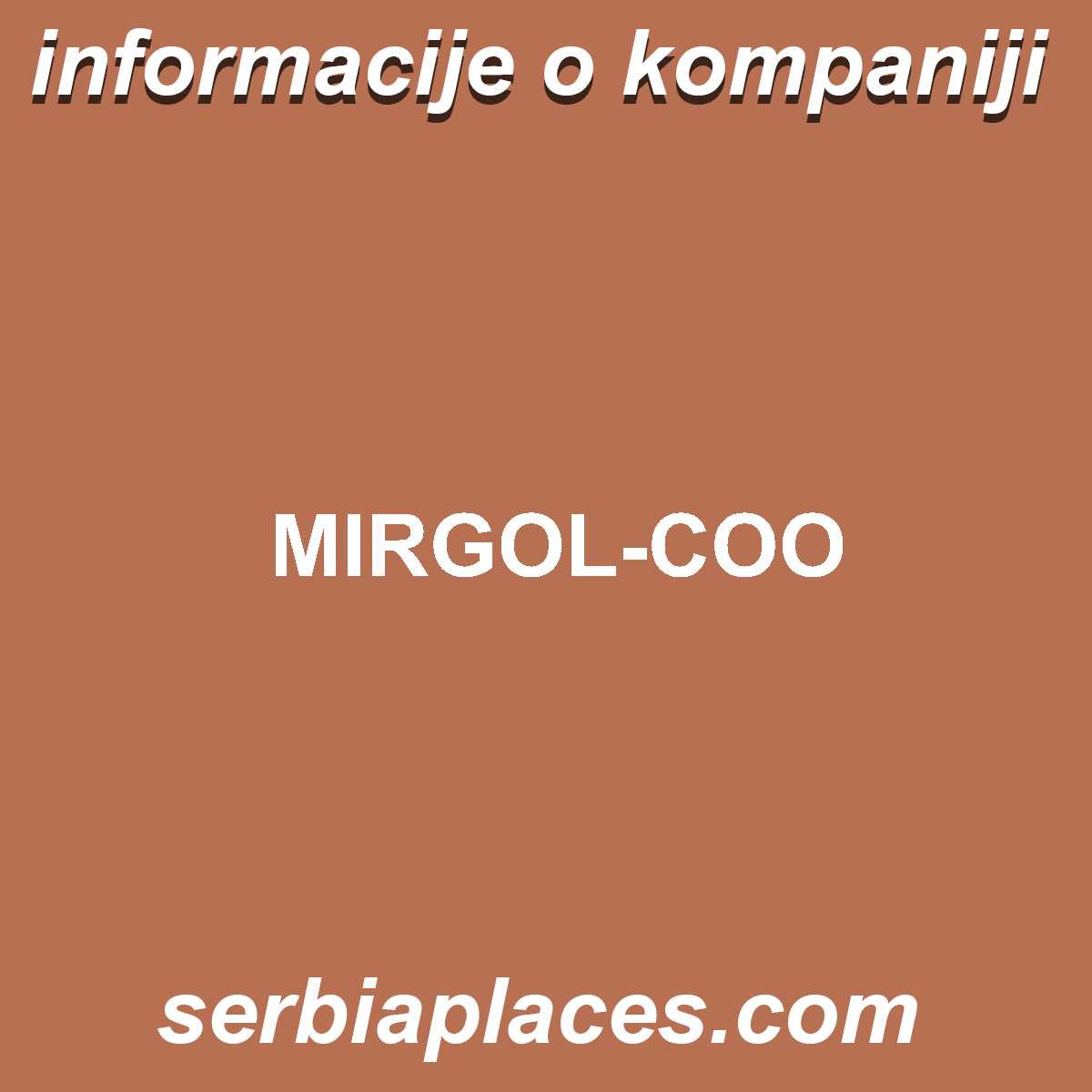 MIRGOL-COO