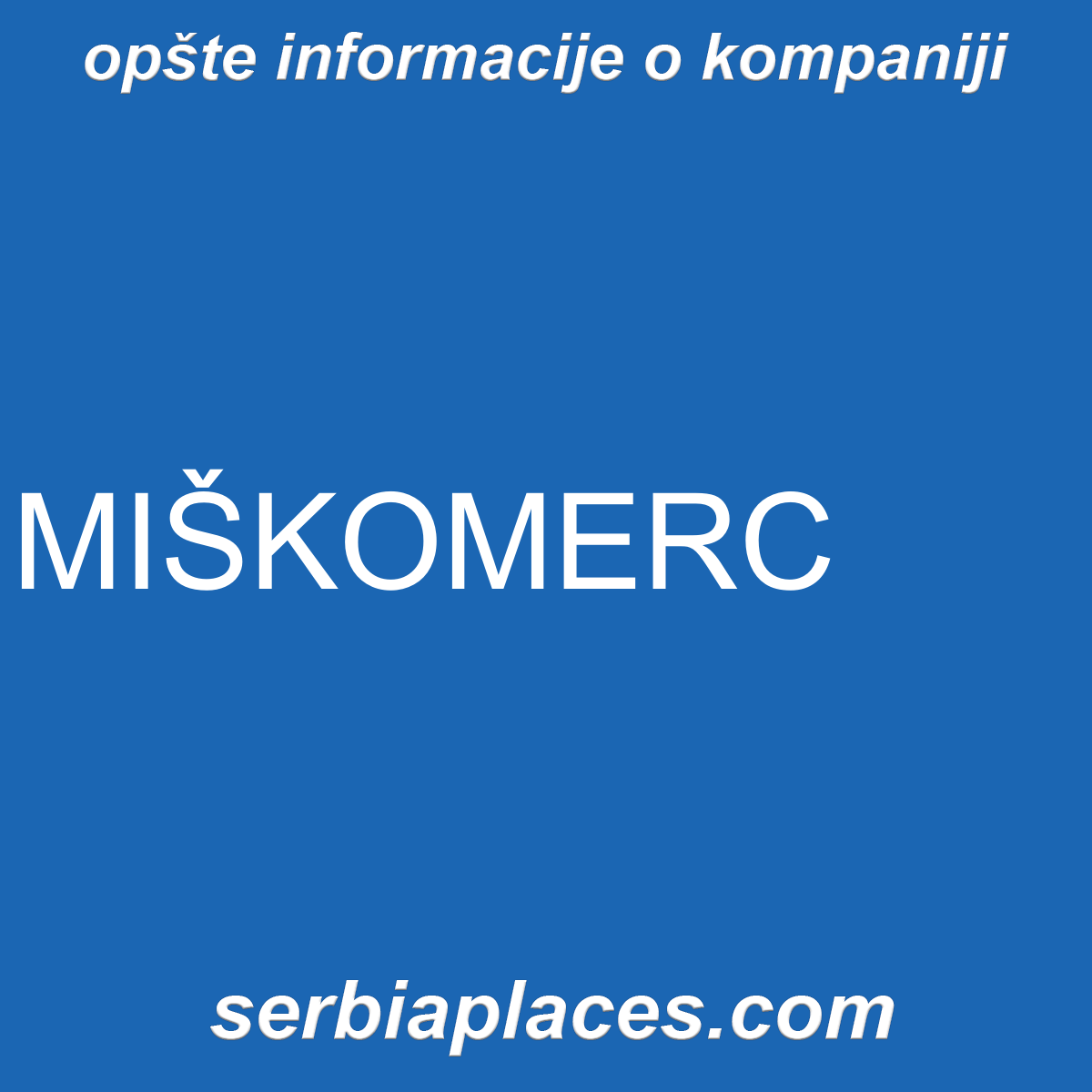 MIŠKOMERC