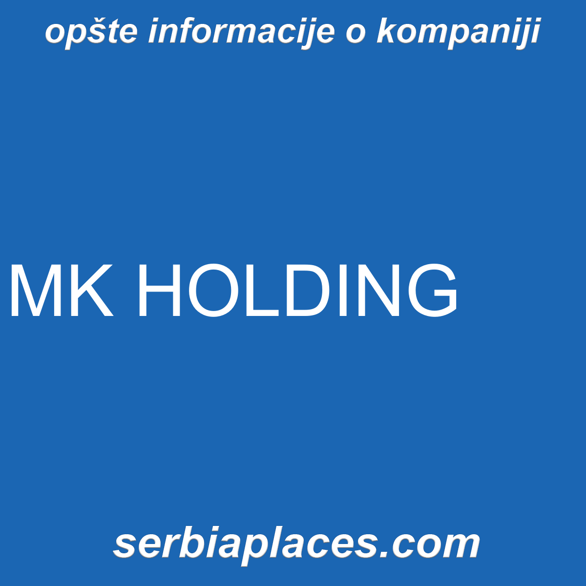 MK HOLDING