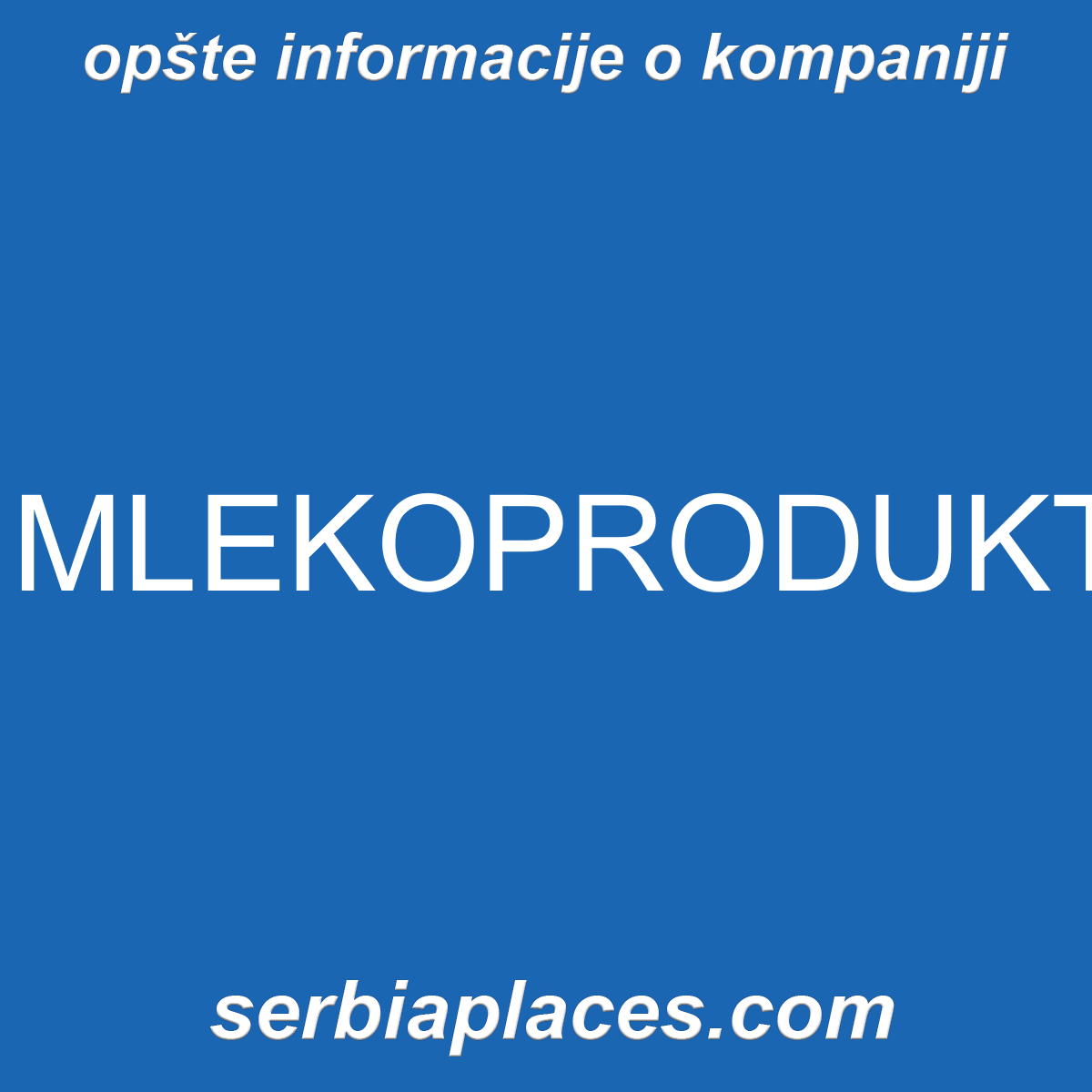 MLEKOPRODUKT