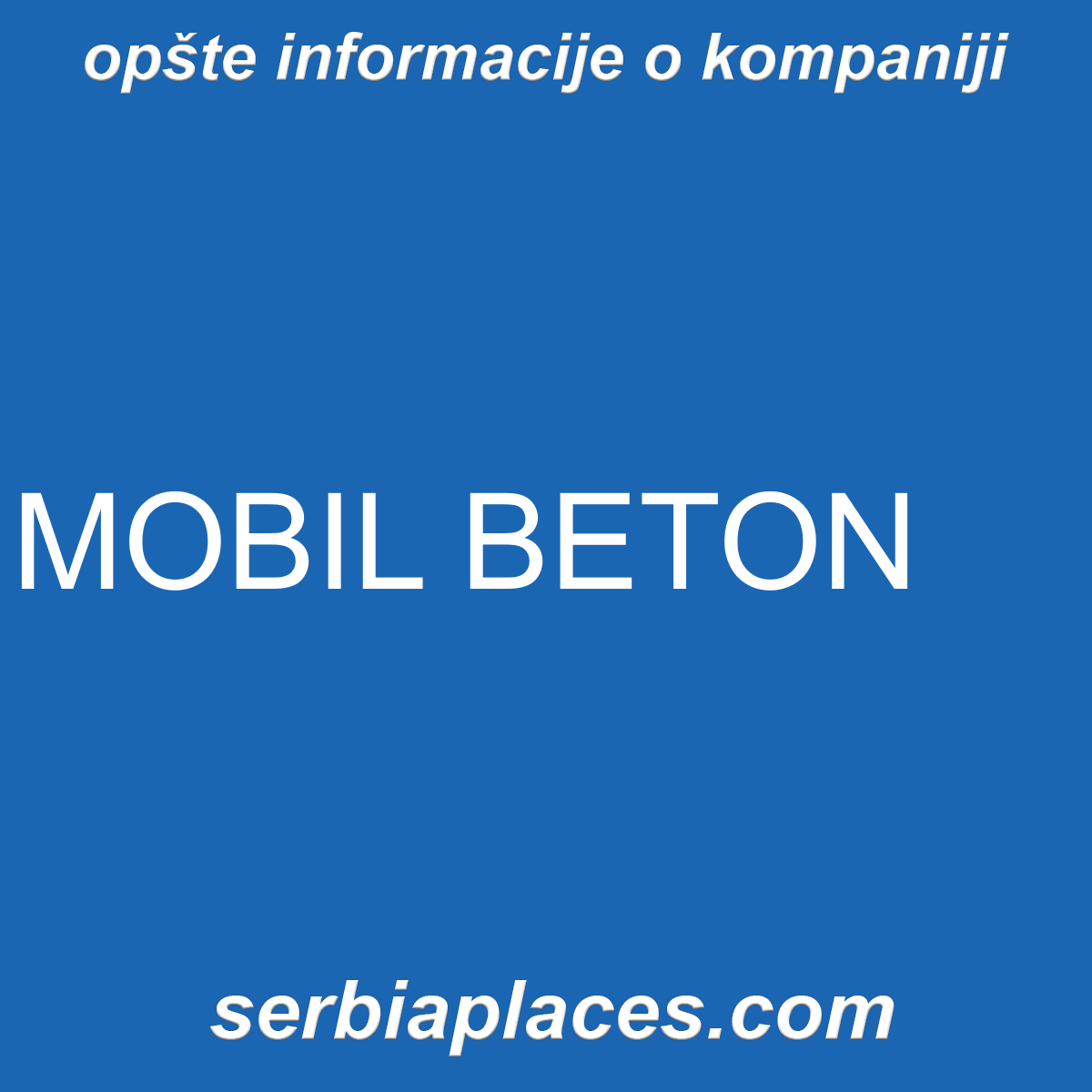 MOBIL BETON