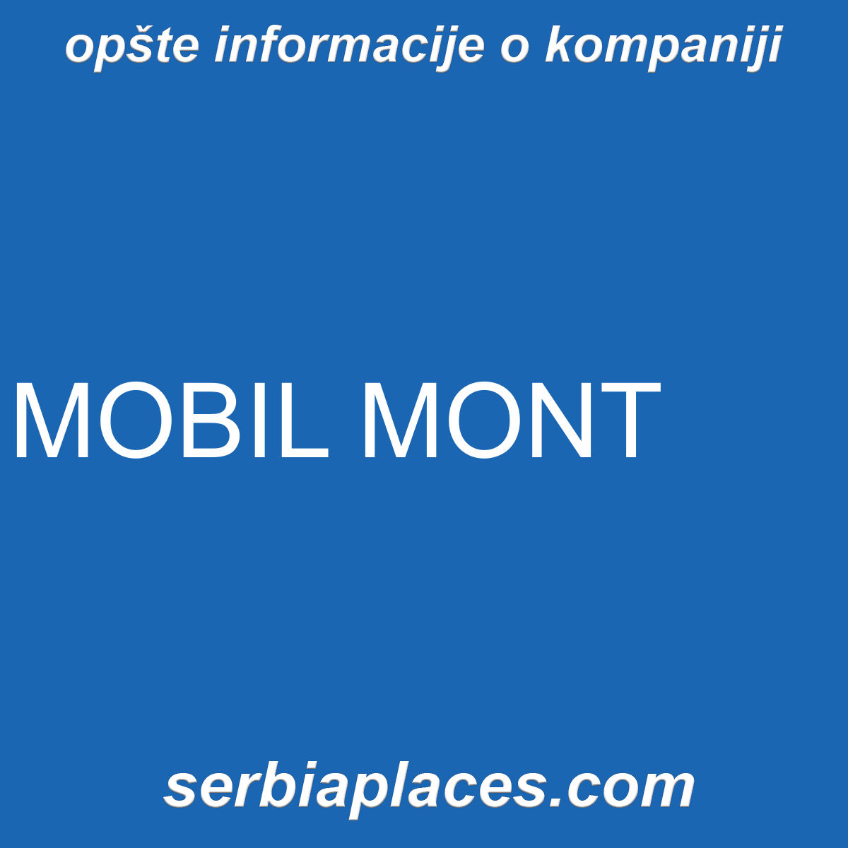 MOBIL MONT