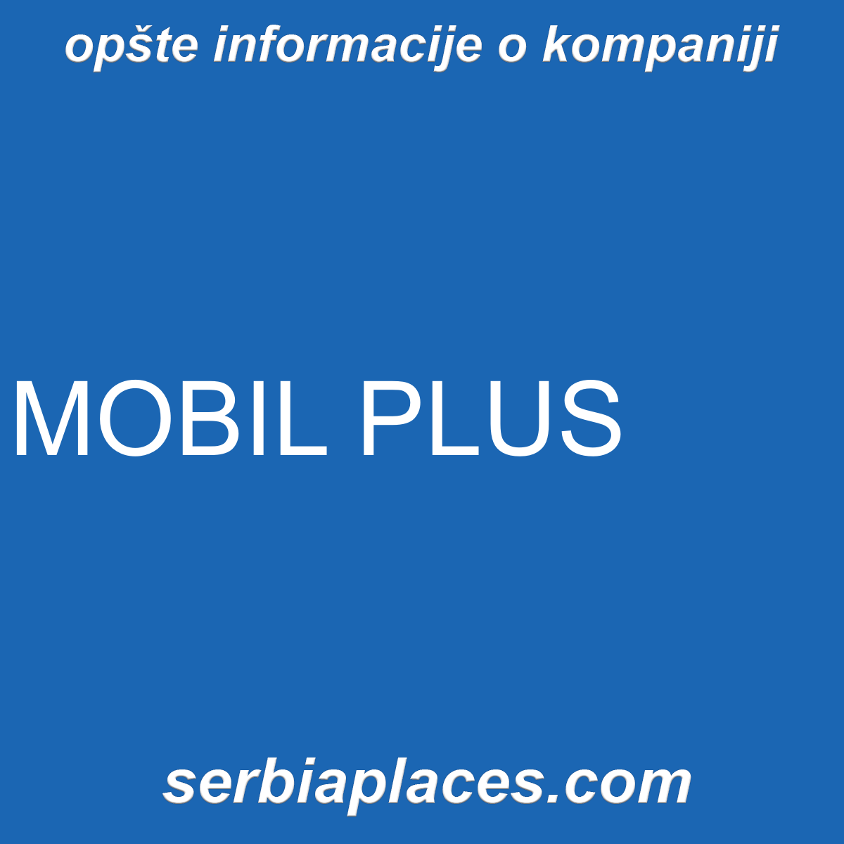 MOBIL PLUS