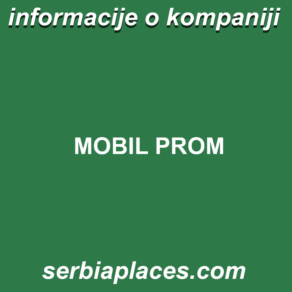 MOBIL PROM