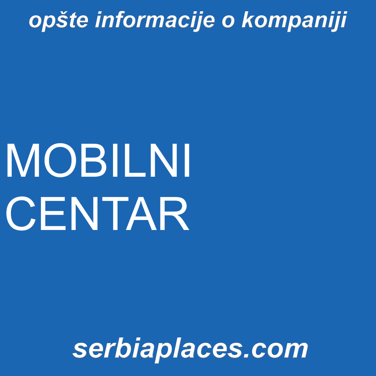 MOBILNI CENTAR