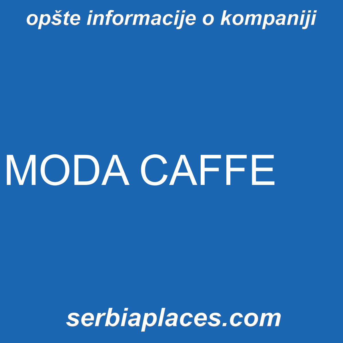 MODA CAFFE