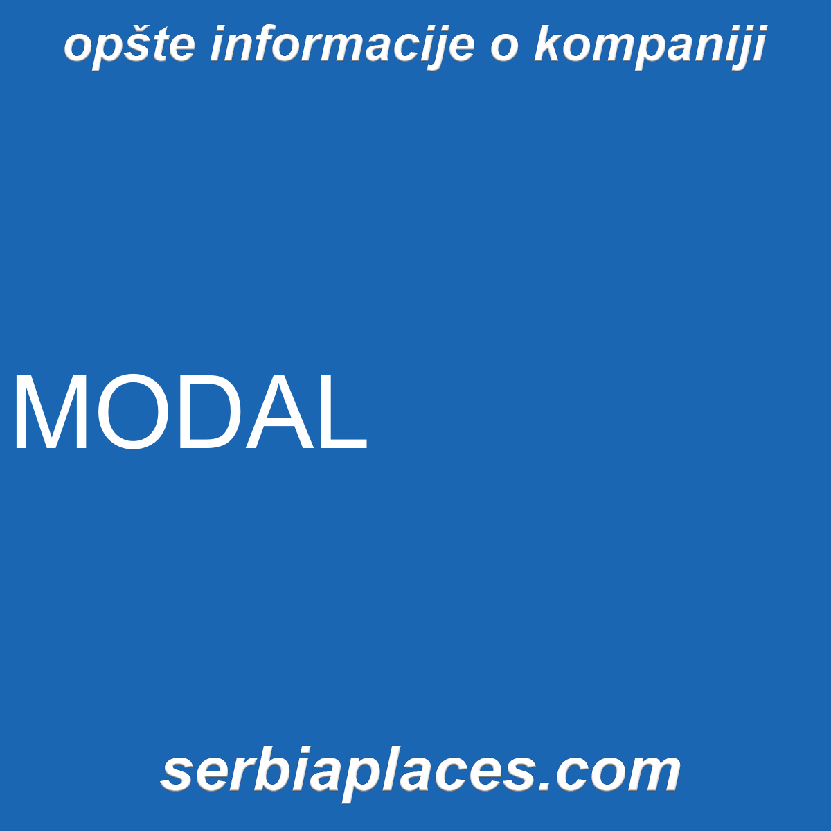 MODAL
