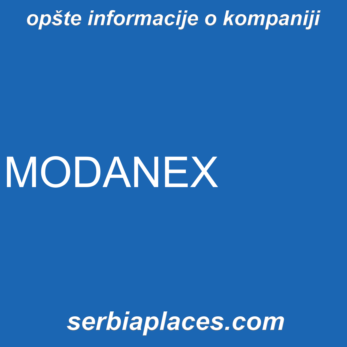 MODANEX