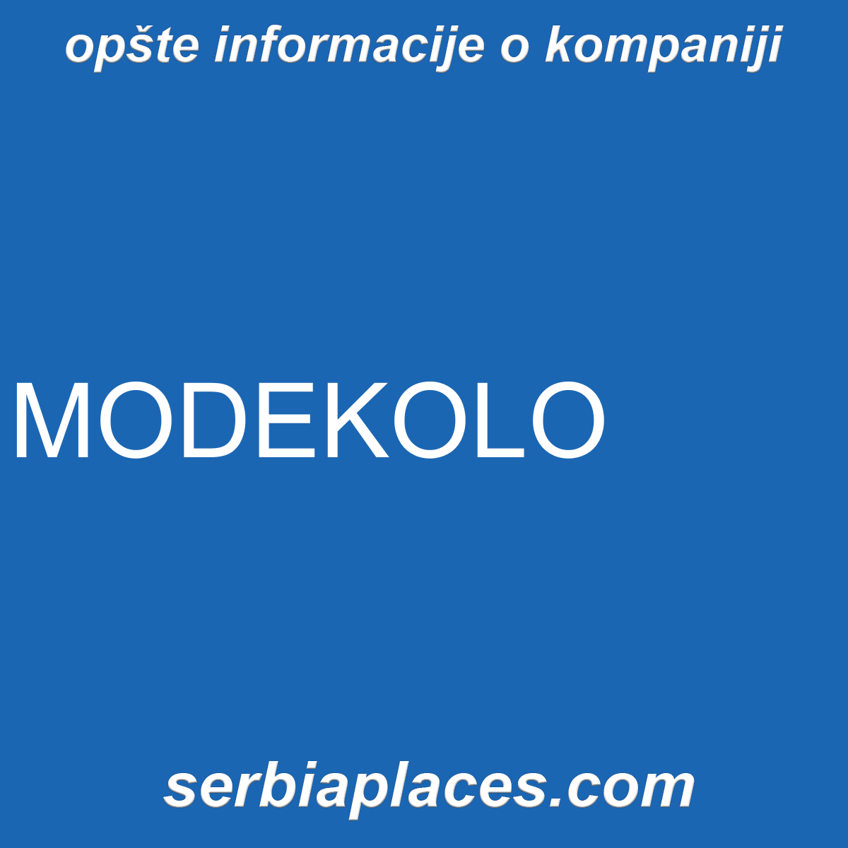 MODEKOLO