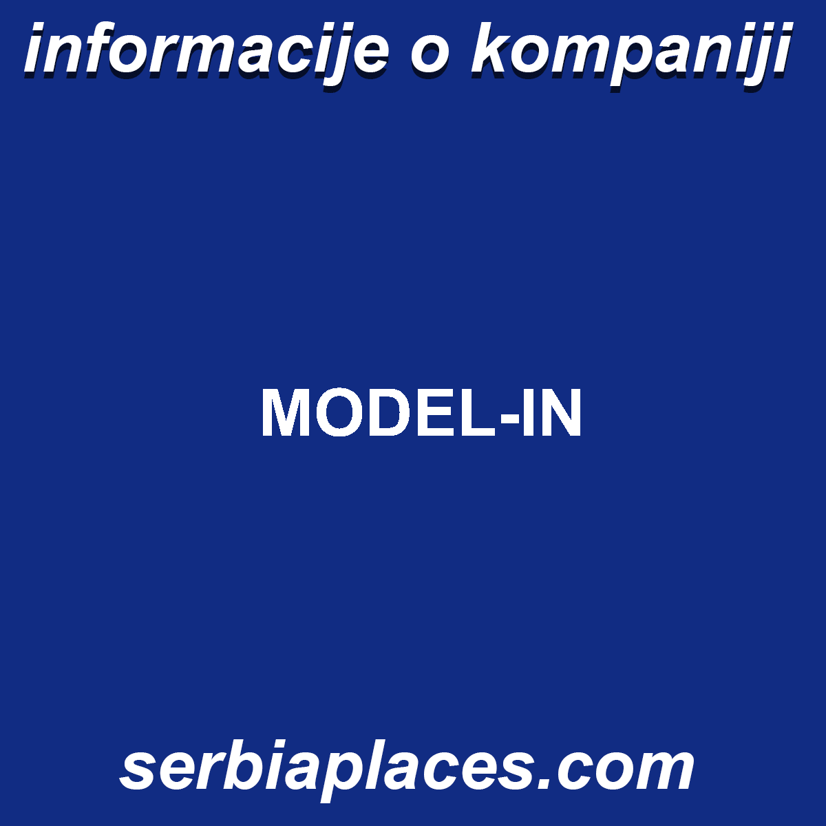 MODEL-IN