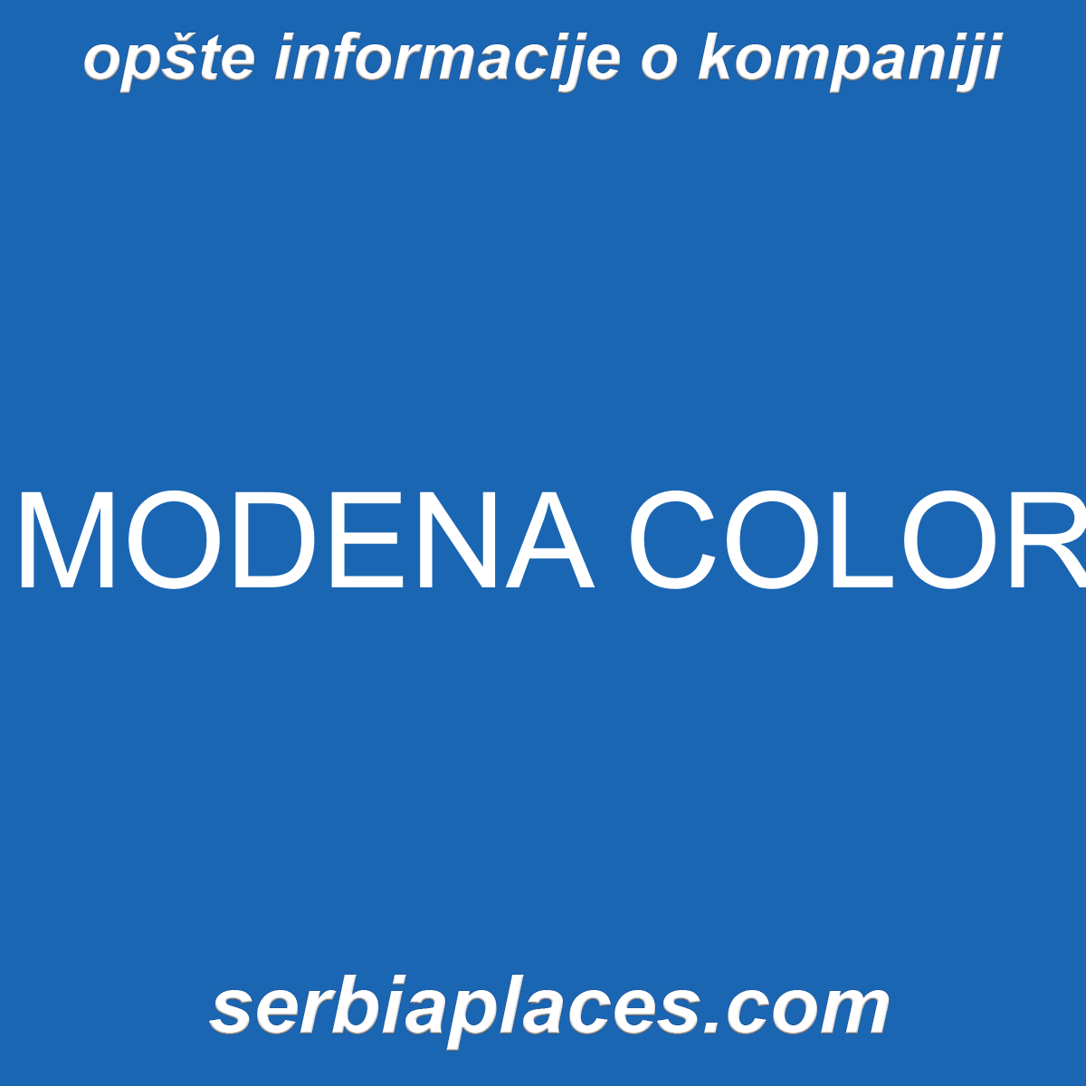 MODENA COLOR