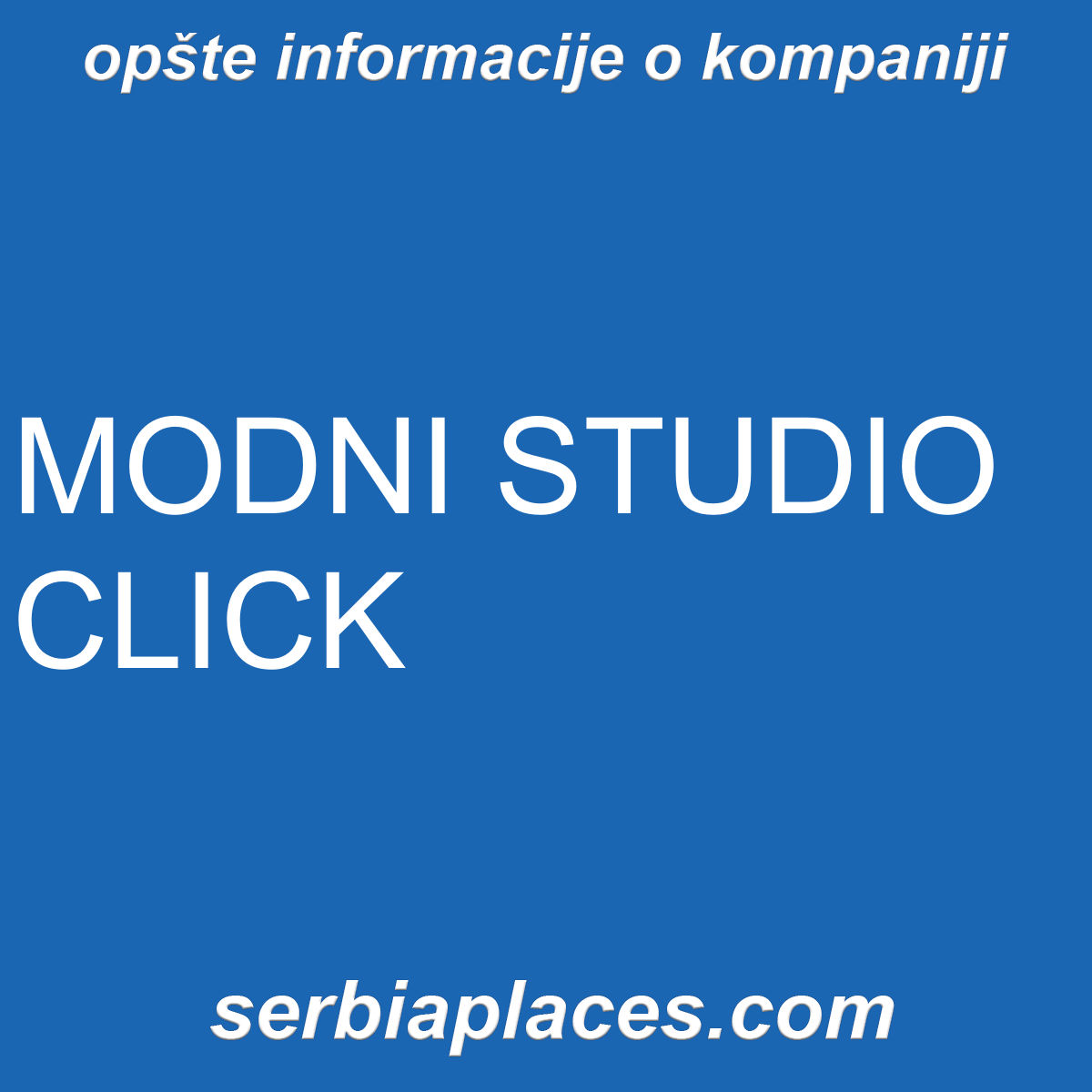 MODNI STUDIO CLICK