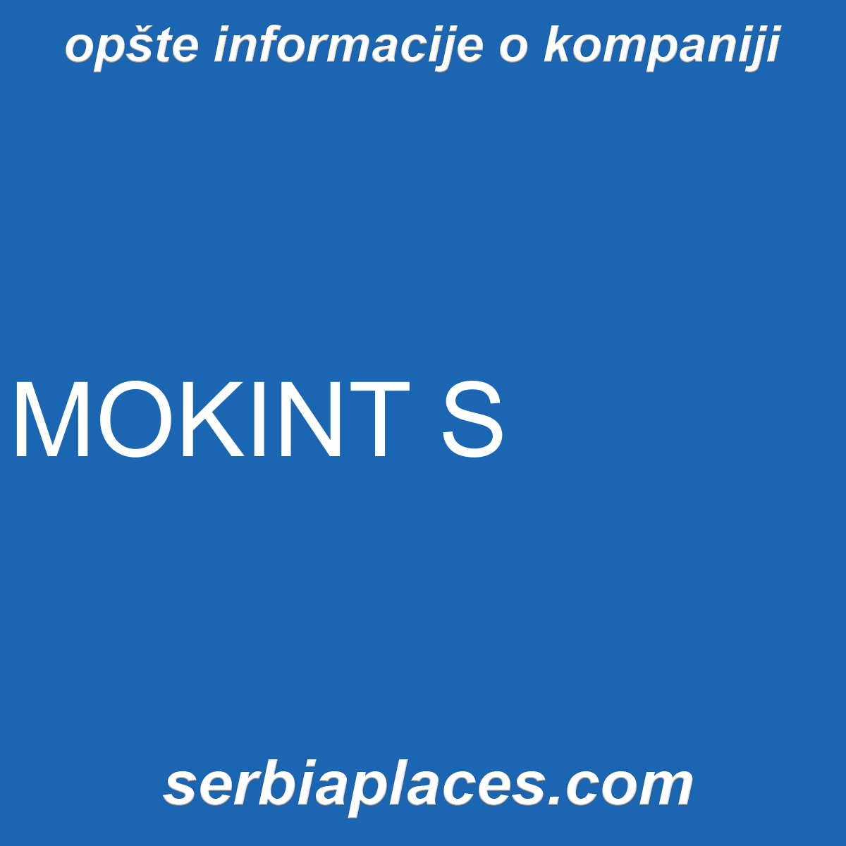 MOKINT S