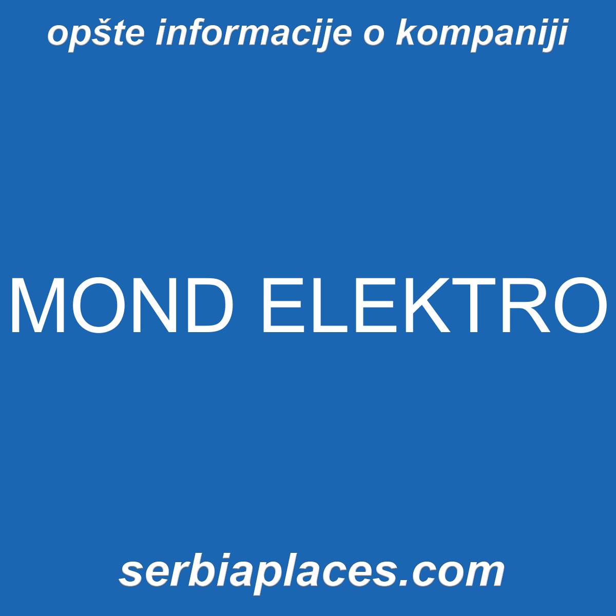 MOND ELEKTRO
