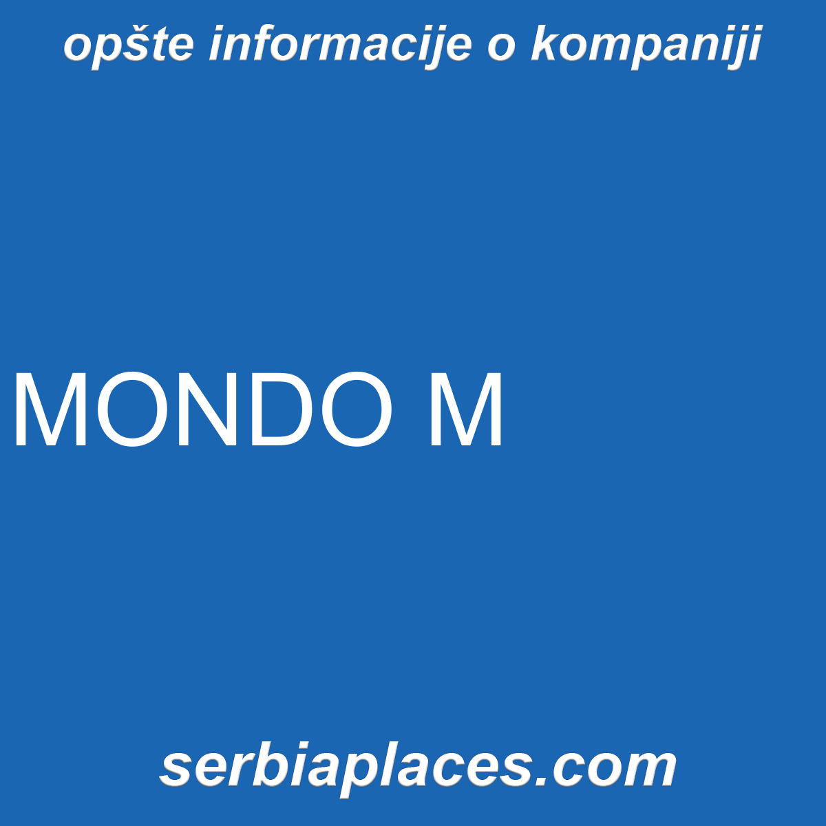MONDO M