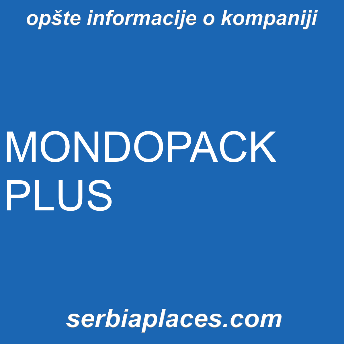 MONDOPACK PLUS